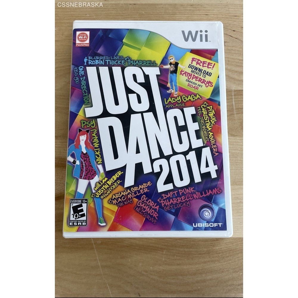 Just Dance 2014 for Nintendo Wii with BONUS Just Dance 4 Disk